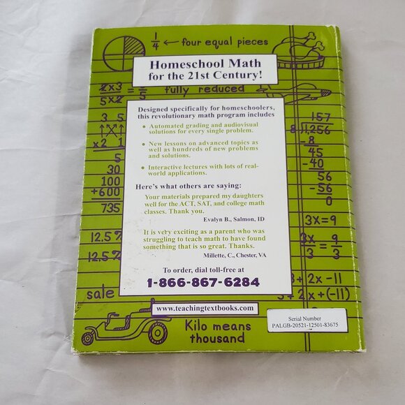 Teaching Textbooks 10 disc set of Pre Algebra CDs - Picture 4 of 4